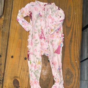 Posh Peanut DISNEY Floral One PIECE FOOTIE 3/6 months! 👸 PRINCESS!